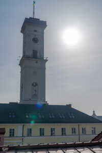 Wieża ratuszowa Lwów