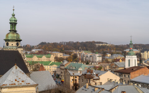 Lwów po dachach