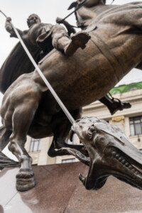 Pomnik św. Jerzego we Lwowie