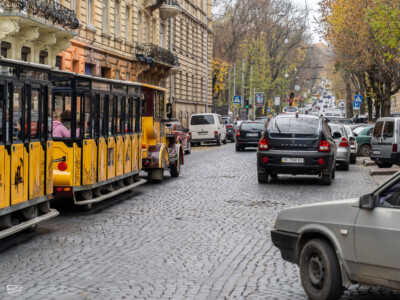 Brukowane ulice Lwowa