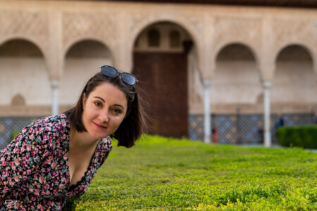 Sylwia Jaworska w Alhambrze