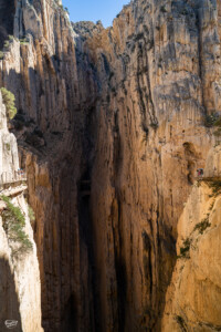 wysokość Caminito del Rey