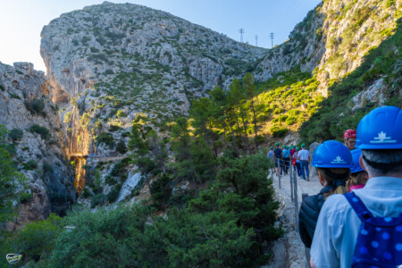 Caminito del Rey turyści