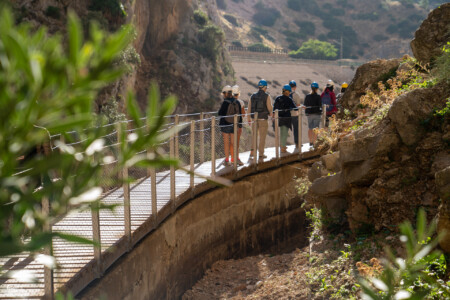 Caminito del Rey turyści